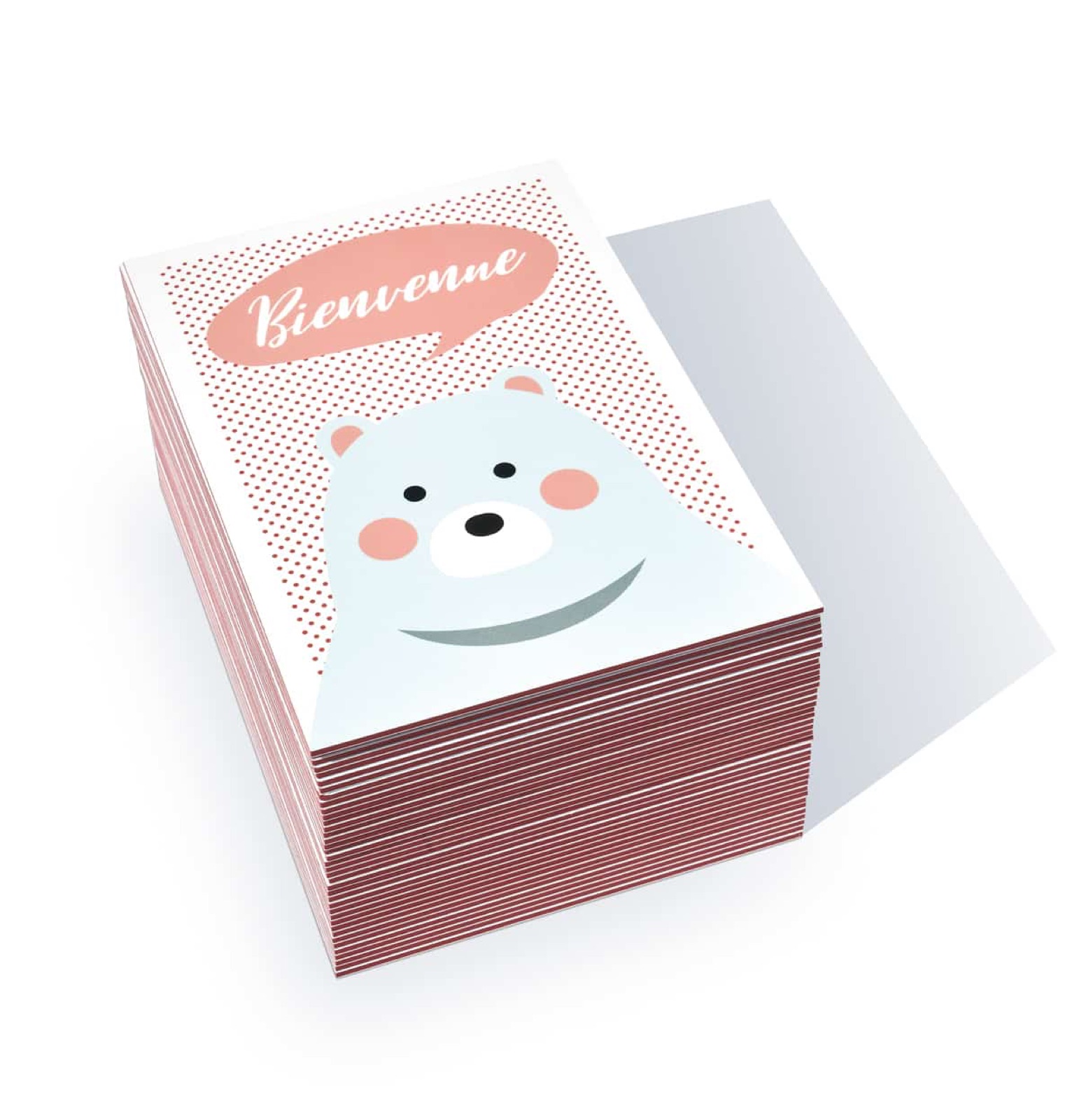 Carte postale naissance - Vivement Mercredi