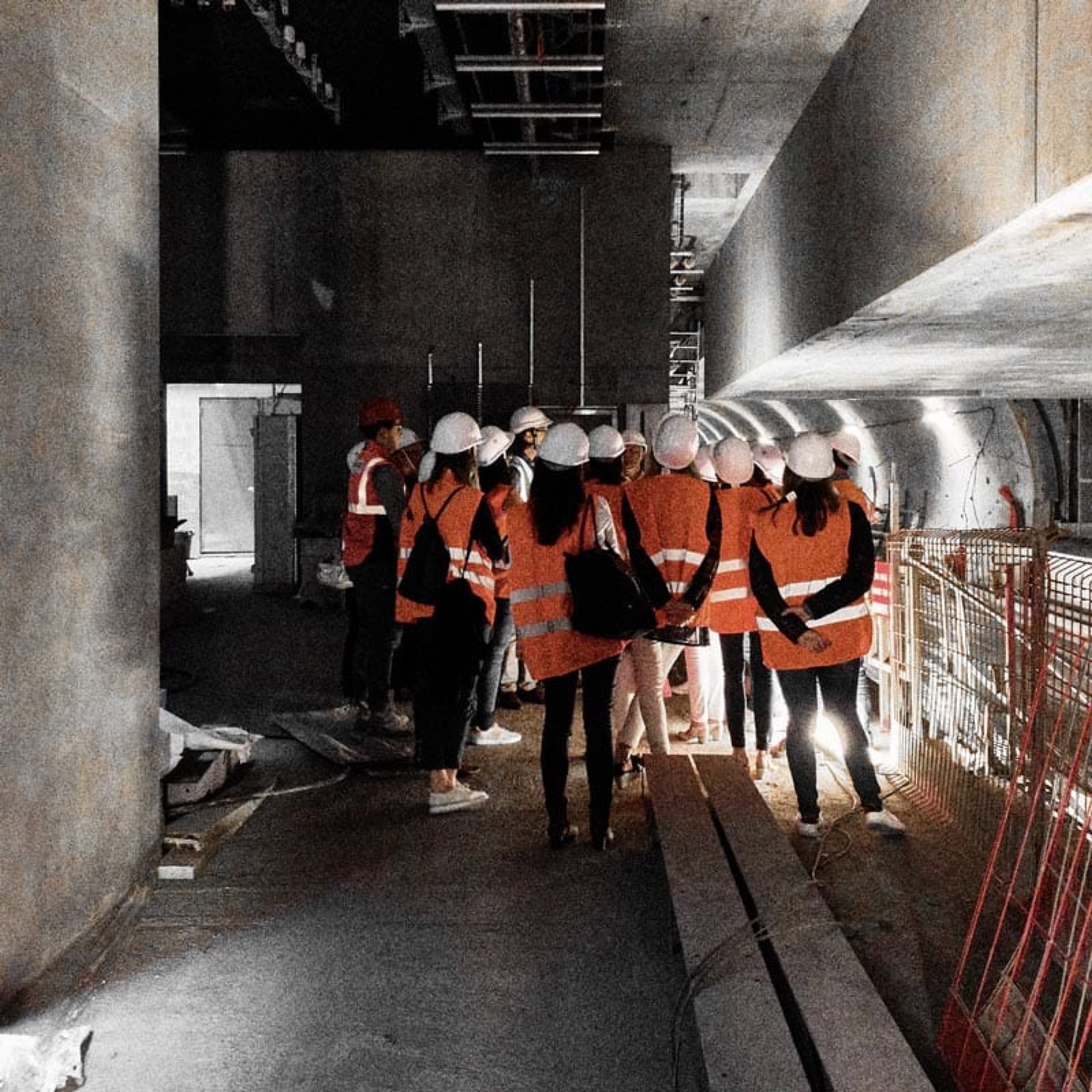 Visite chantier Métro CBC35