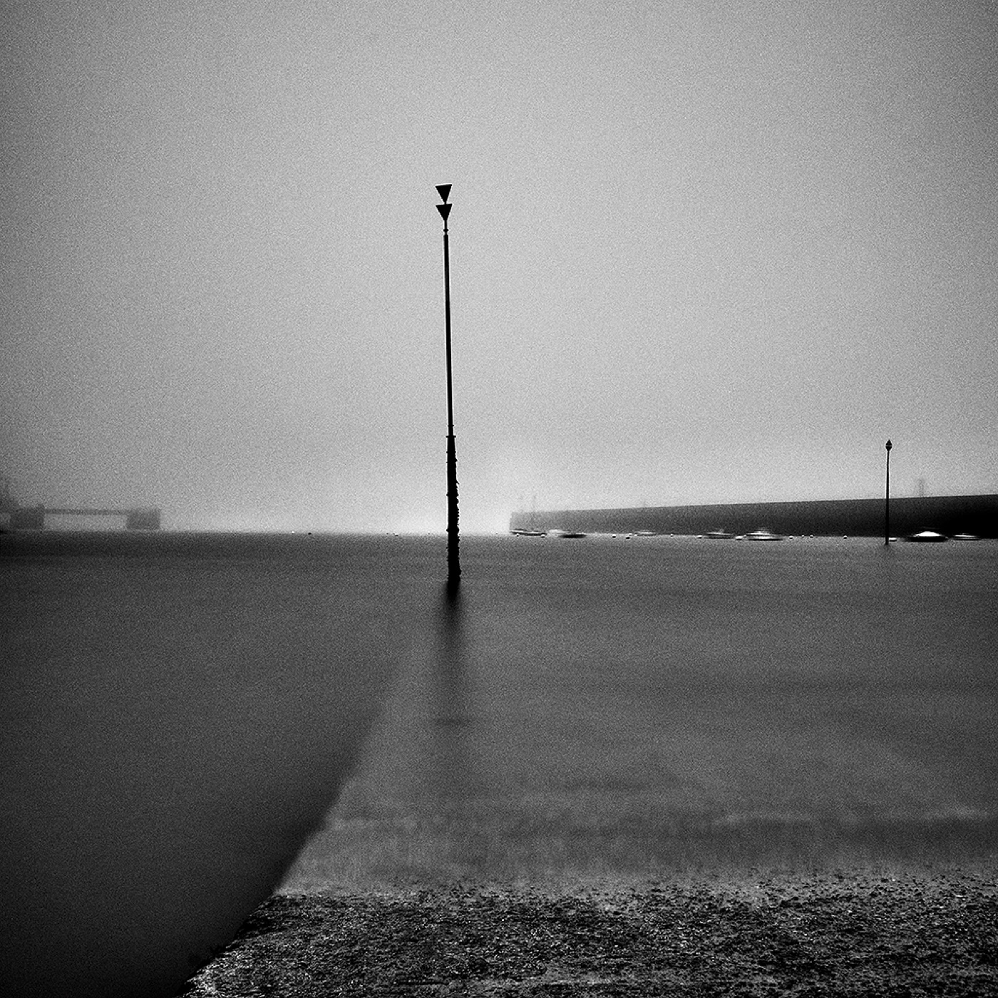 Saint-Malo en noir et blanc, image 01
