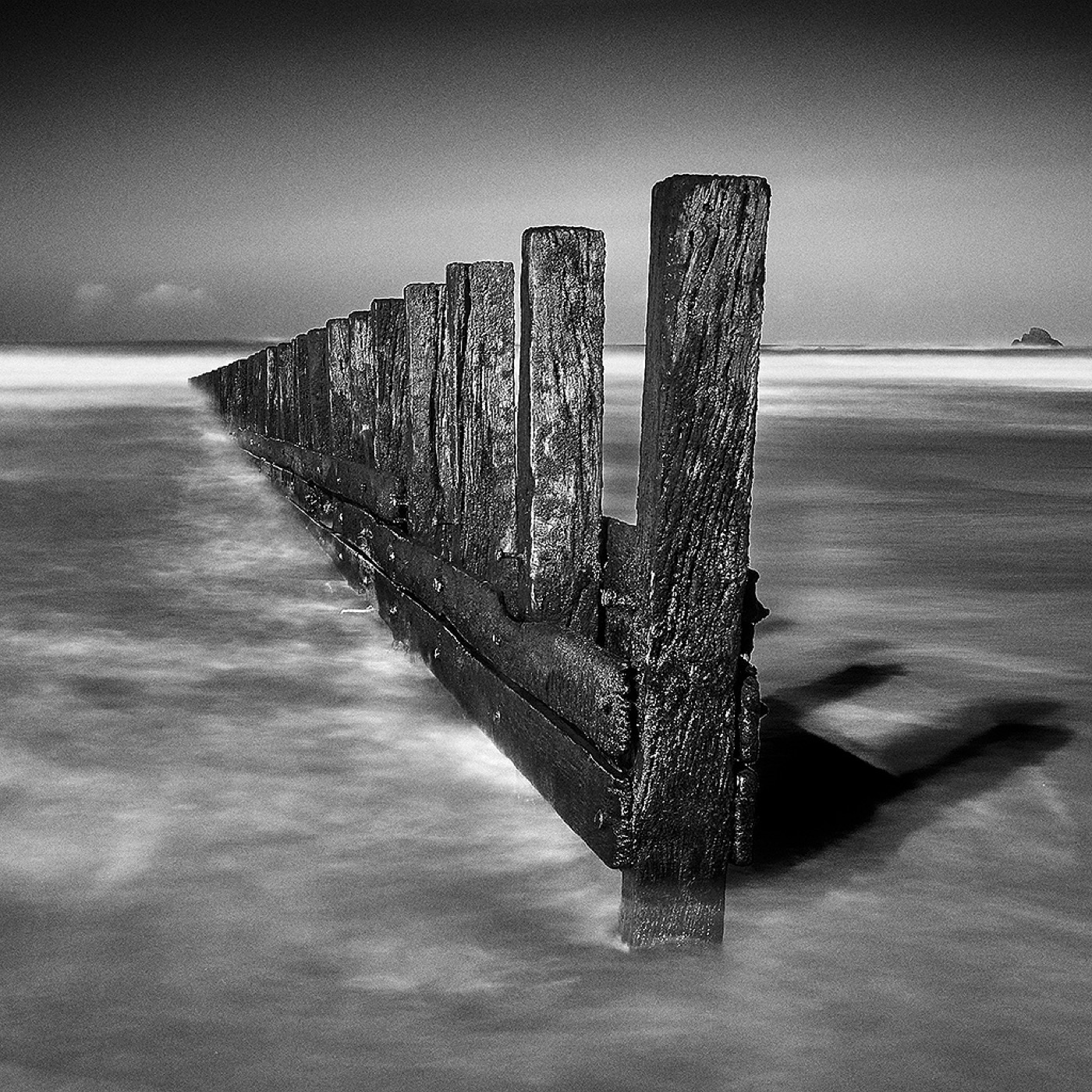 Saint-Malo en noir et blanc, image 02