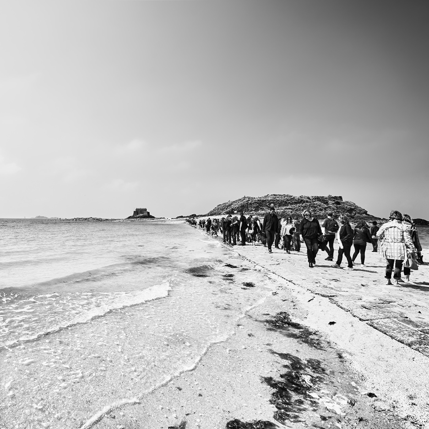 Saint-Malo en noir et blanc, image 04